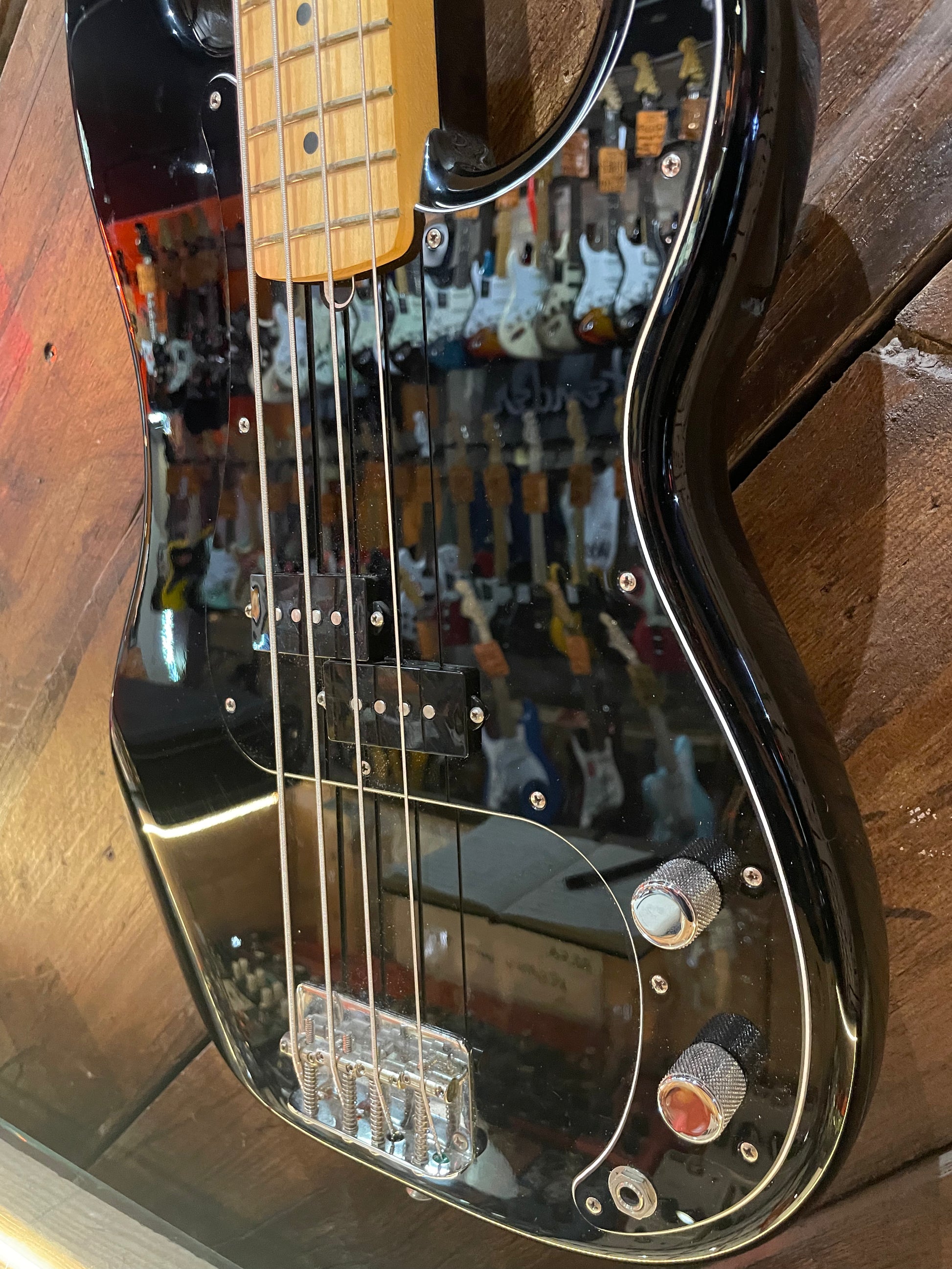 S/H 2009 Fender Mexican Standard Precision Bass, Black