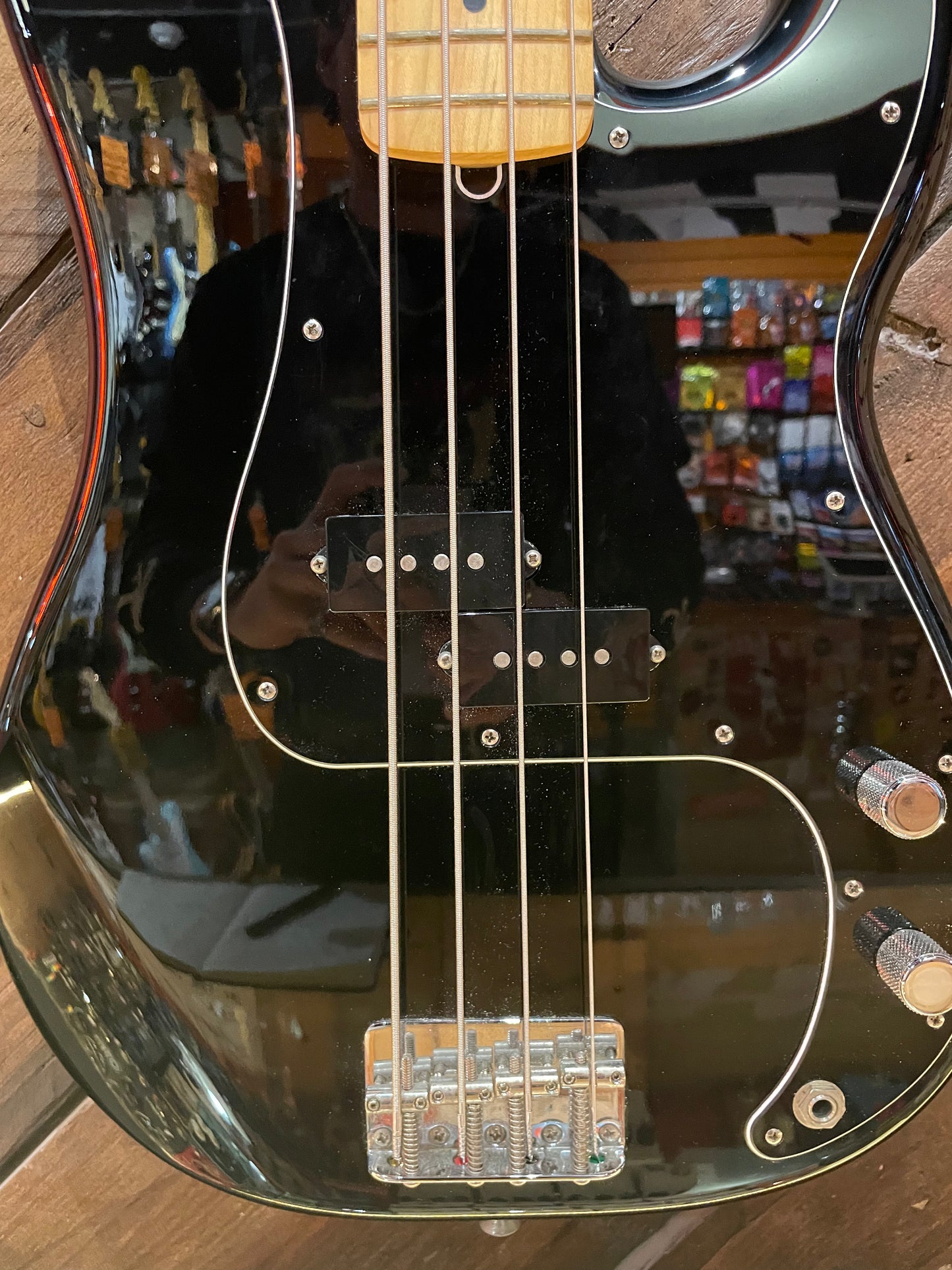S/H 2009 Fender Mexican Standard Precision Bass, Black