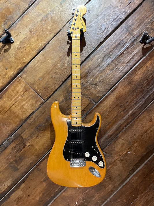 S/H 1977 Fender Stratocaster, Natural