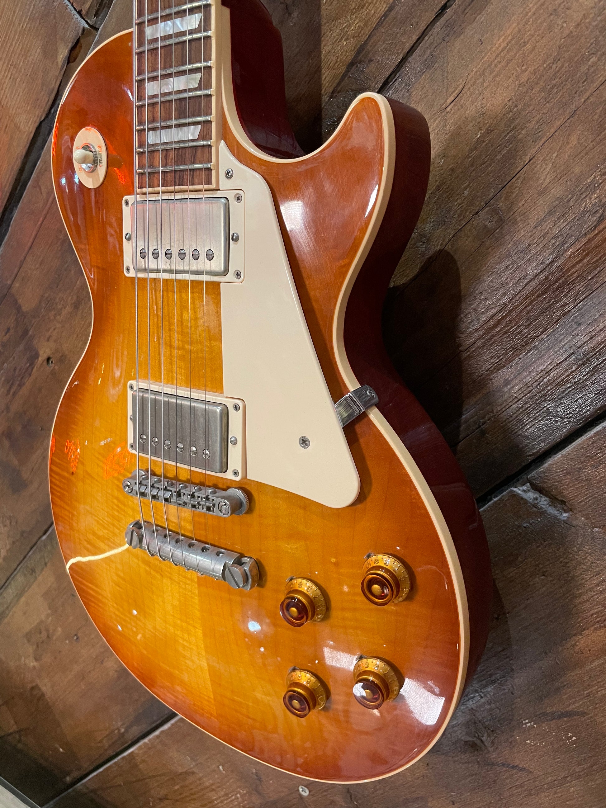 S/H 2012 Gibson Les Paul Traditional, Ice Tea