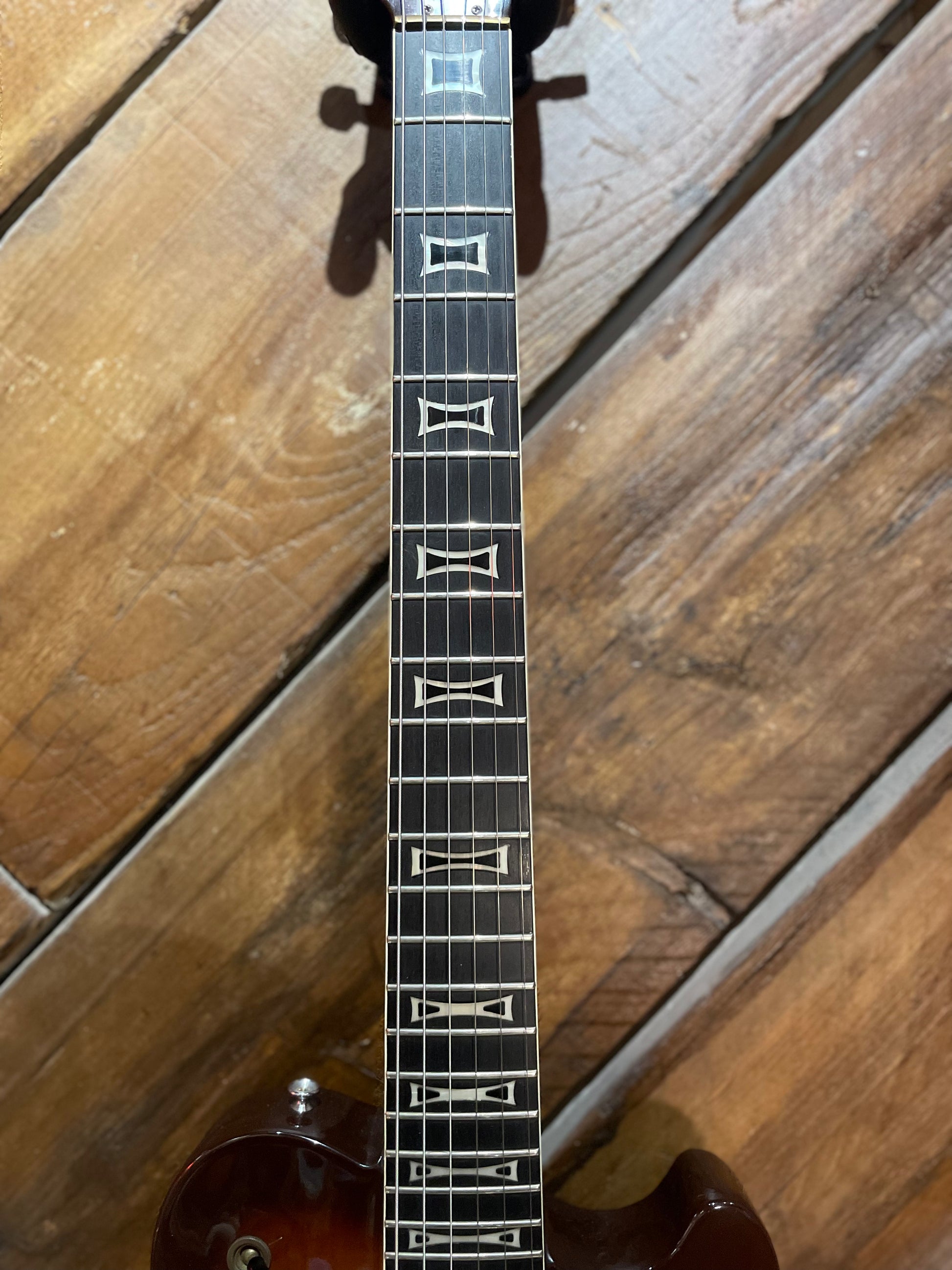 S/H 1980s Ovation UK II Solid Body Electric Guitar, Nutmeg
