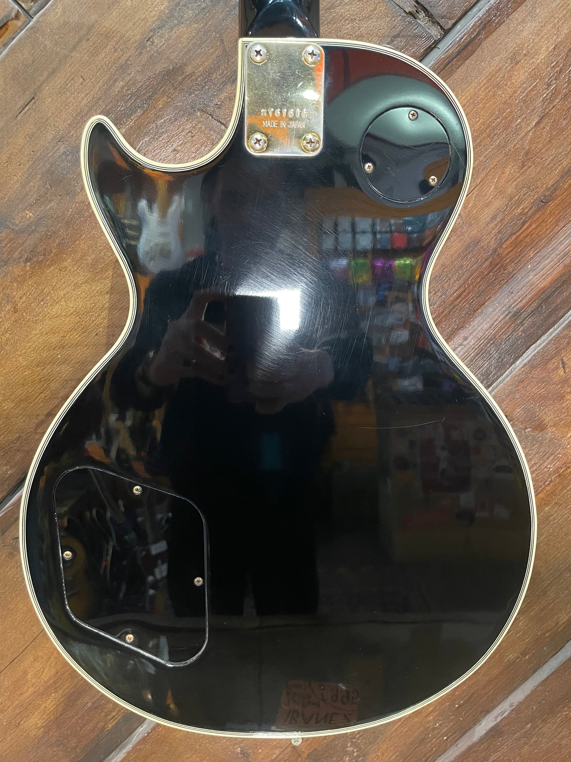 S/H 1976 Ibanez MIJ Model 2350 'L.P. Custom' Electric Guitar, Ebony