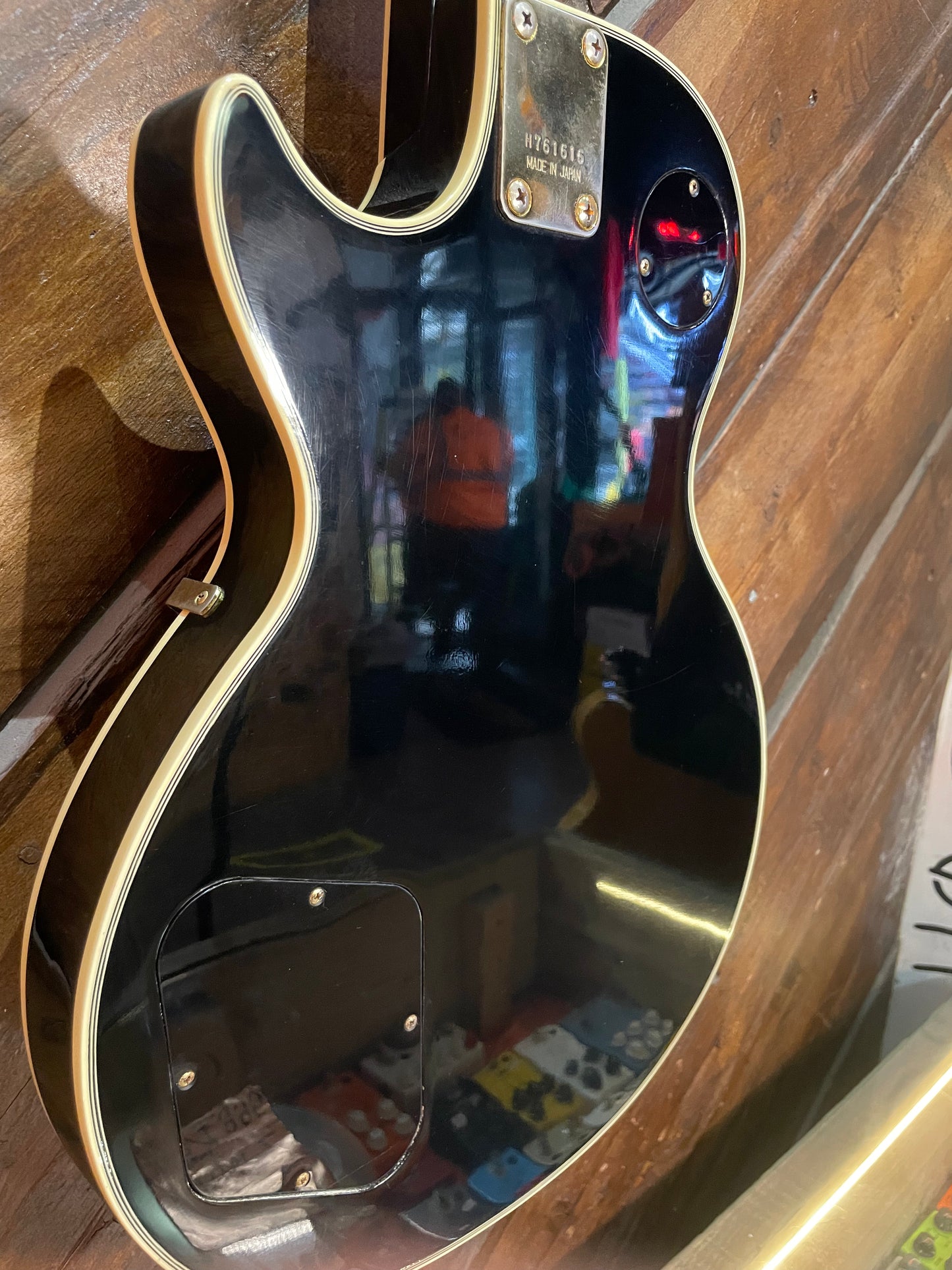 S/H 1976 Ibanez MIJ Model 2350 'L.P. Custom' Electric Guitar, Ebony