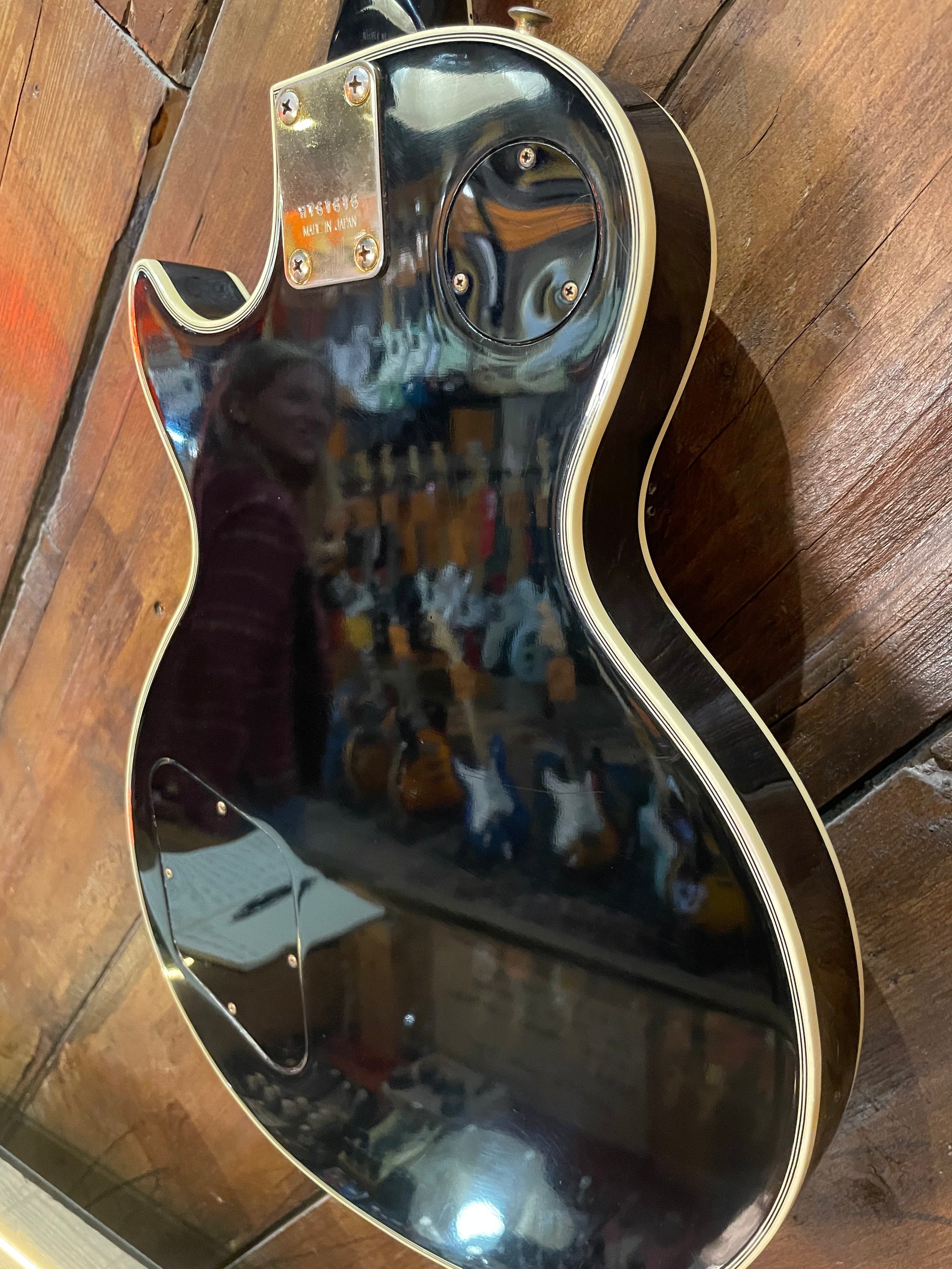 S/H 1976 Ibanez MIJ Model 2350 'L.P. Custom' Electric Guitar, Ebony
