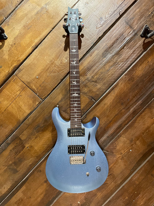S/H PRS SE CE24 Standard Solid Body Electric Guitar, Ice Blue Metallic