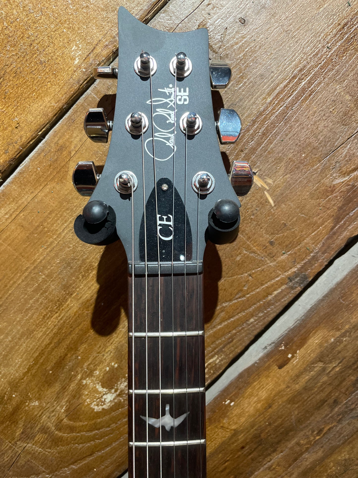 S/H PRS SE CE24 Standard Solid Body Electric Guitar, Ice Blue Metallic