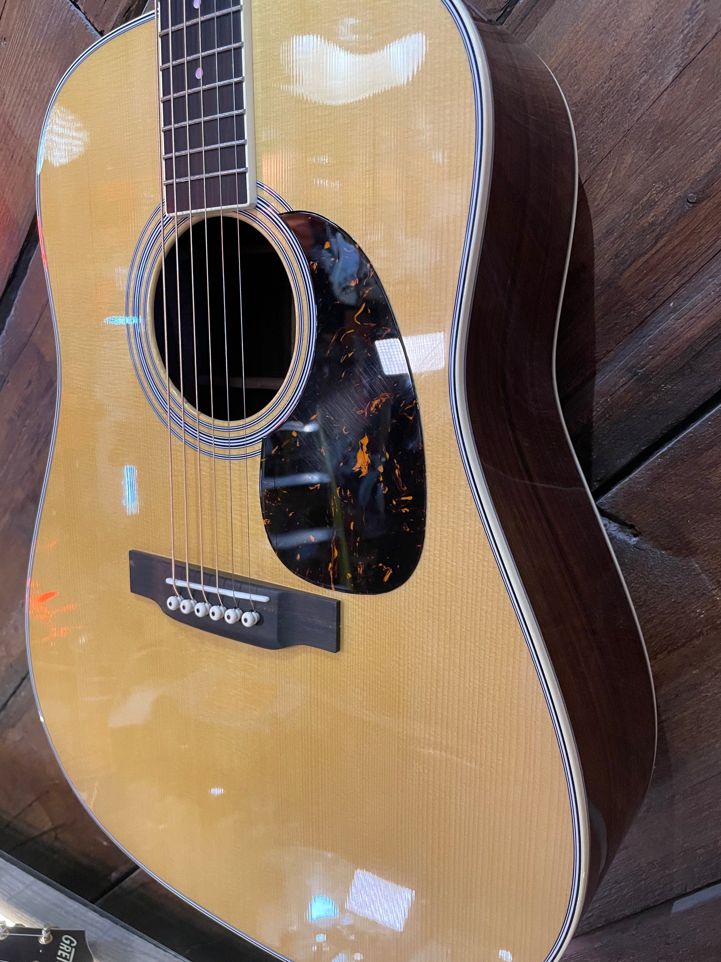 S/H 2024 Martin D-35 Dreadnought Acoustic Guitar, Natural
