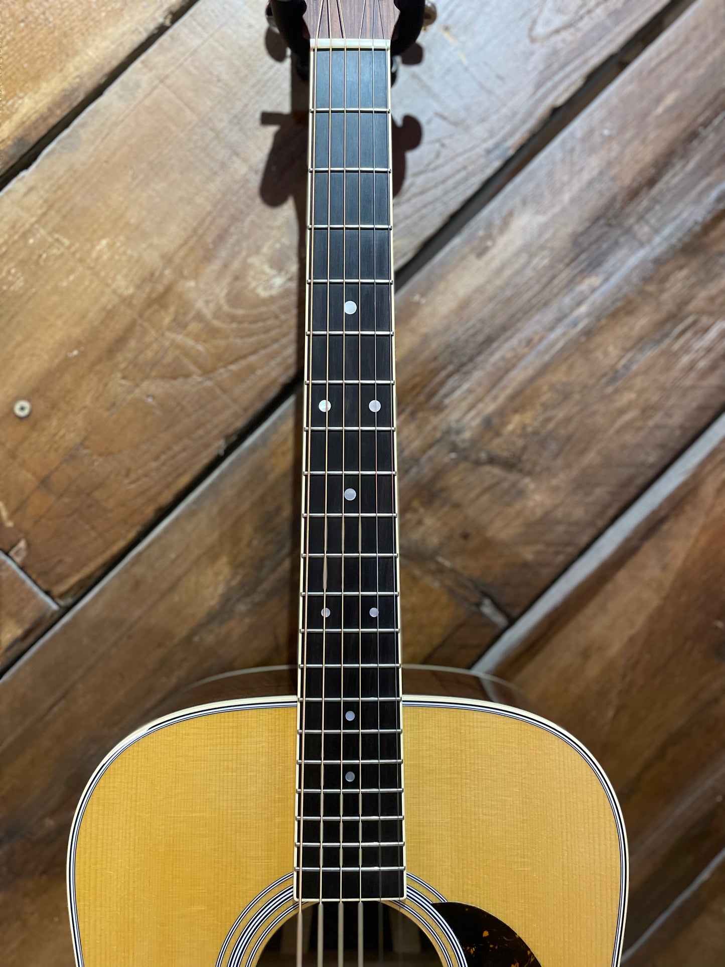 S/H 2024 Martin D-35 Dreadnought Acoustic Guitar, Natural