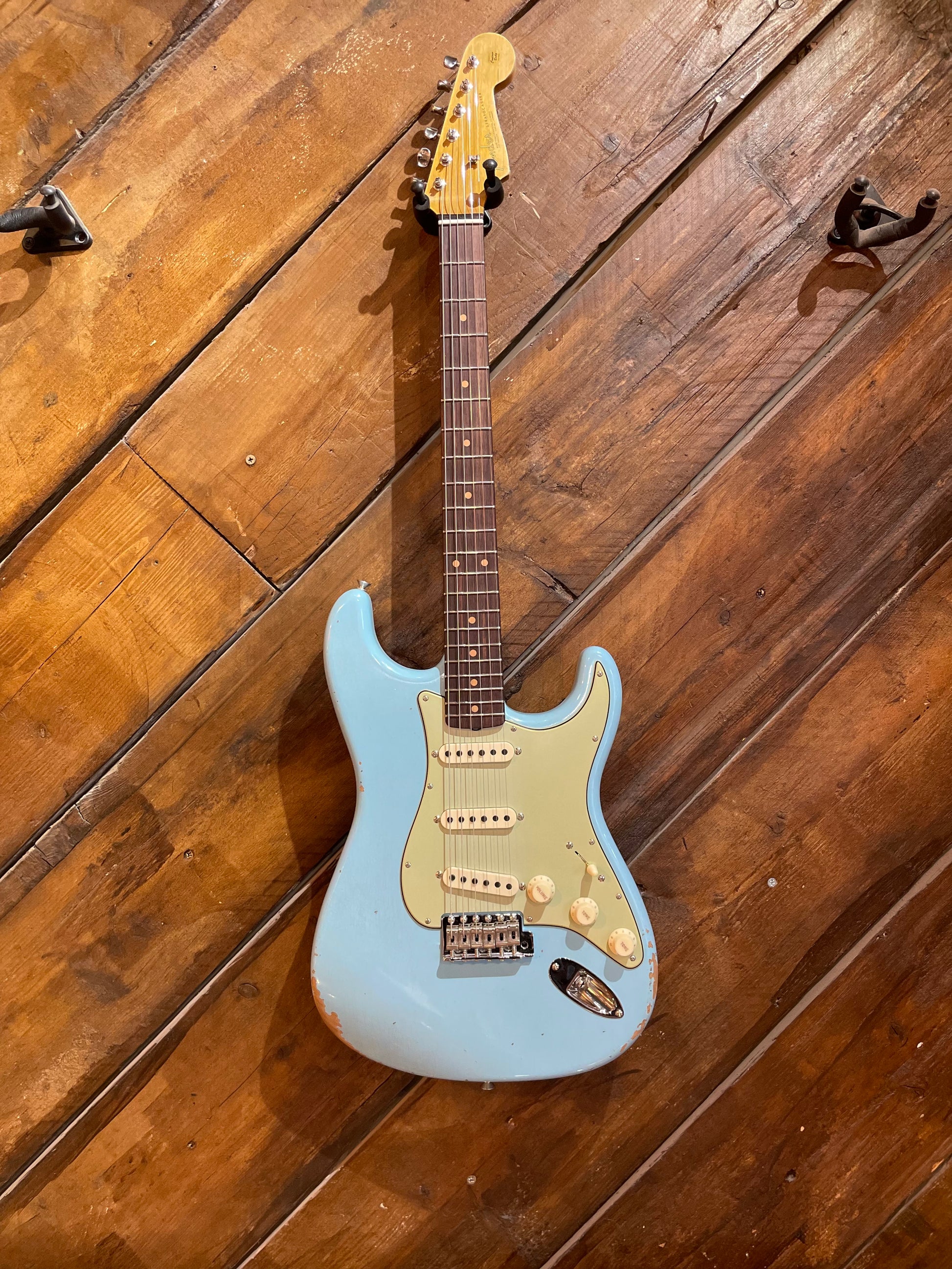 Fender Custom Shop Late '62 Stratocaster, Faded Daphne Blue
