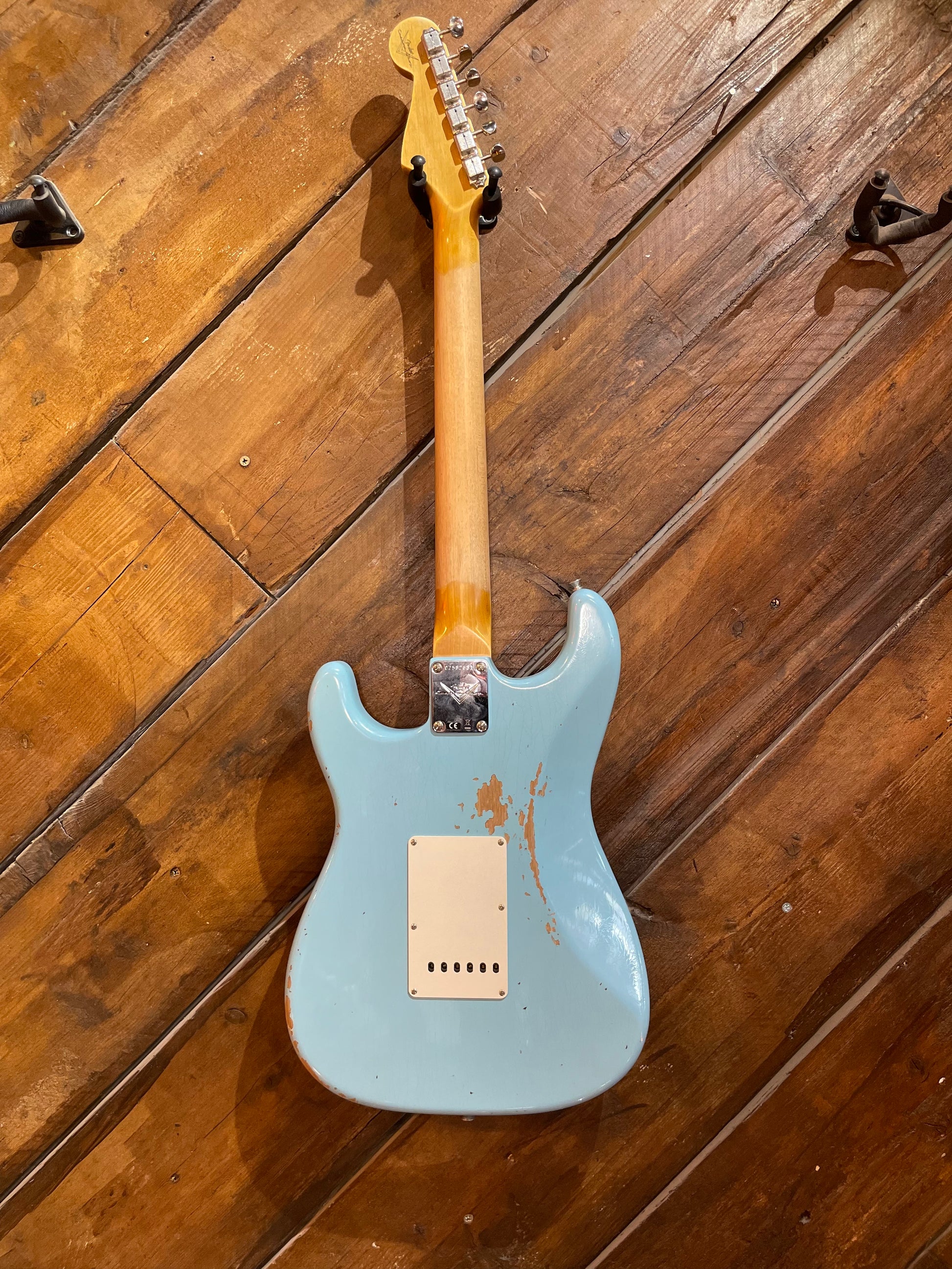 Fender Custom Shop Late '62 Stratocaster, Faded Daphne Blue