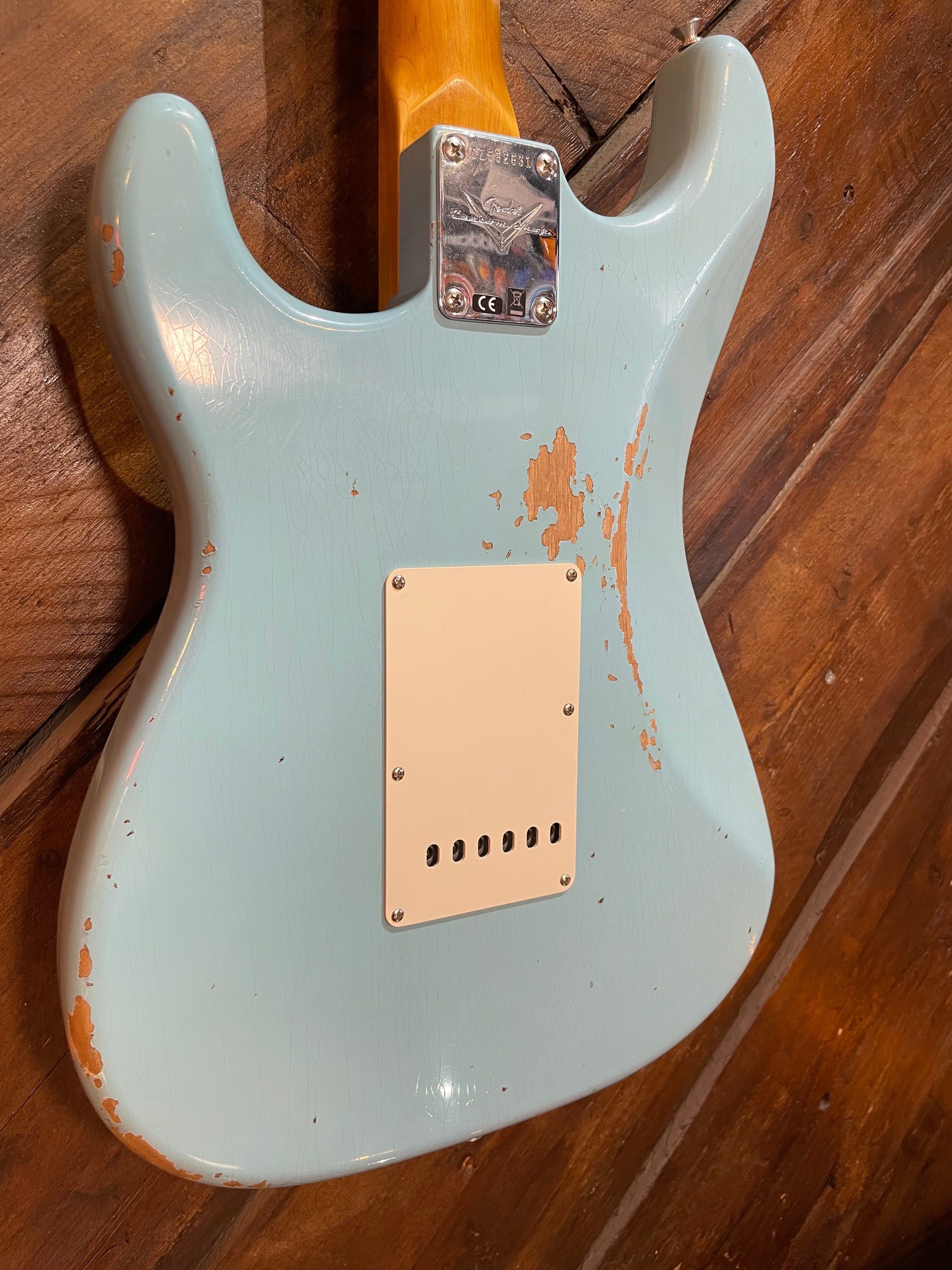Fender Custom Shop Late '62 Stratocaster, Faded Daphne Blue
