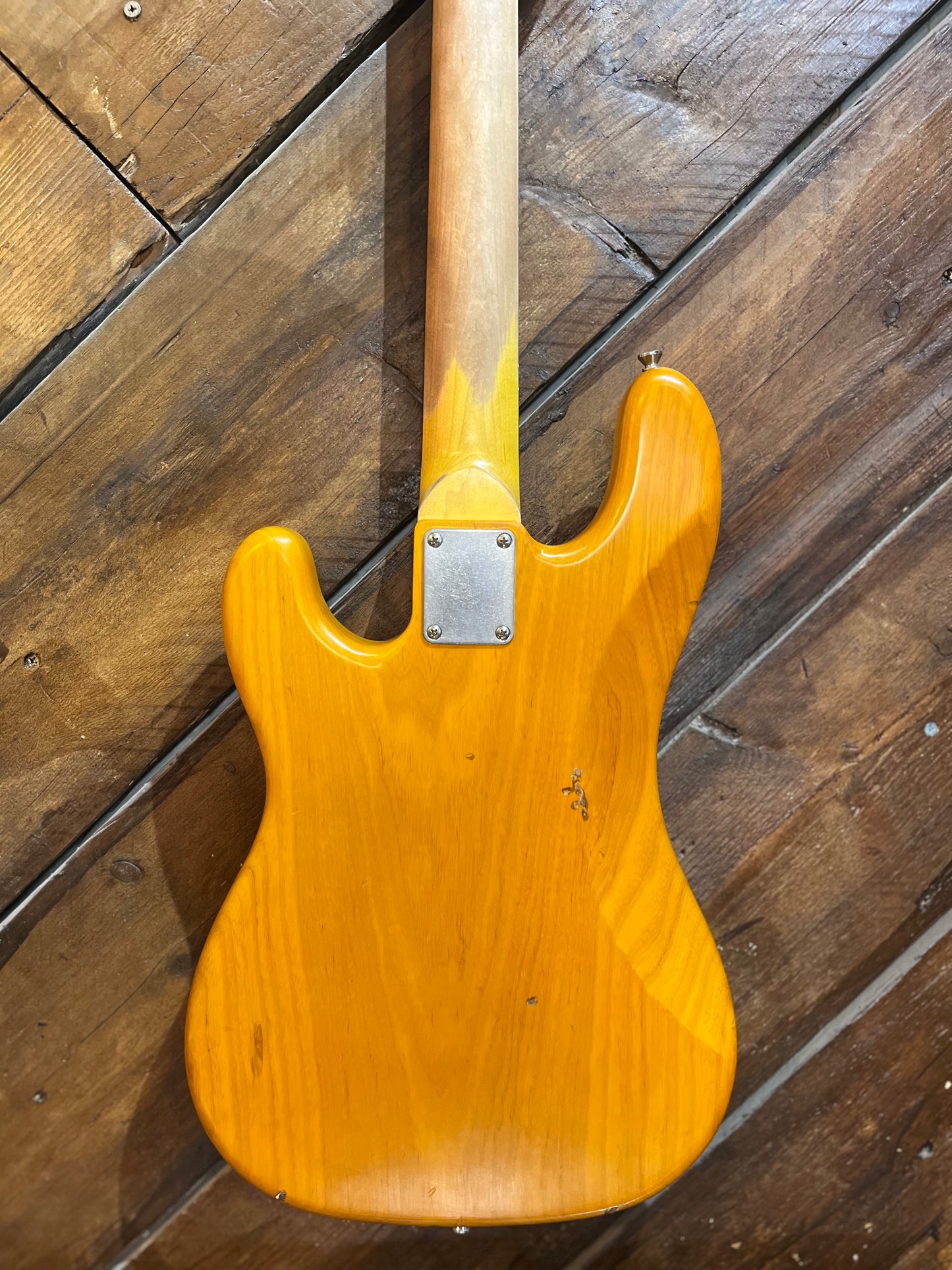 Nash Guitars PB63 Electric Bass, Natural Ash