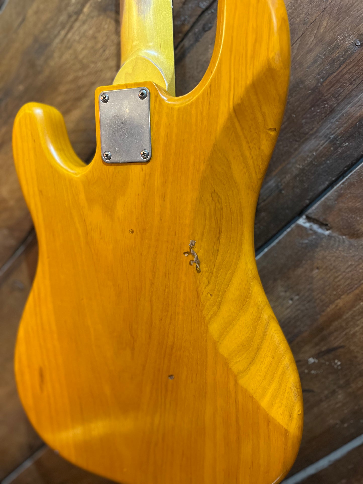 Nash Guitars PB63 Electric Bass, Natural Ash