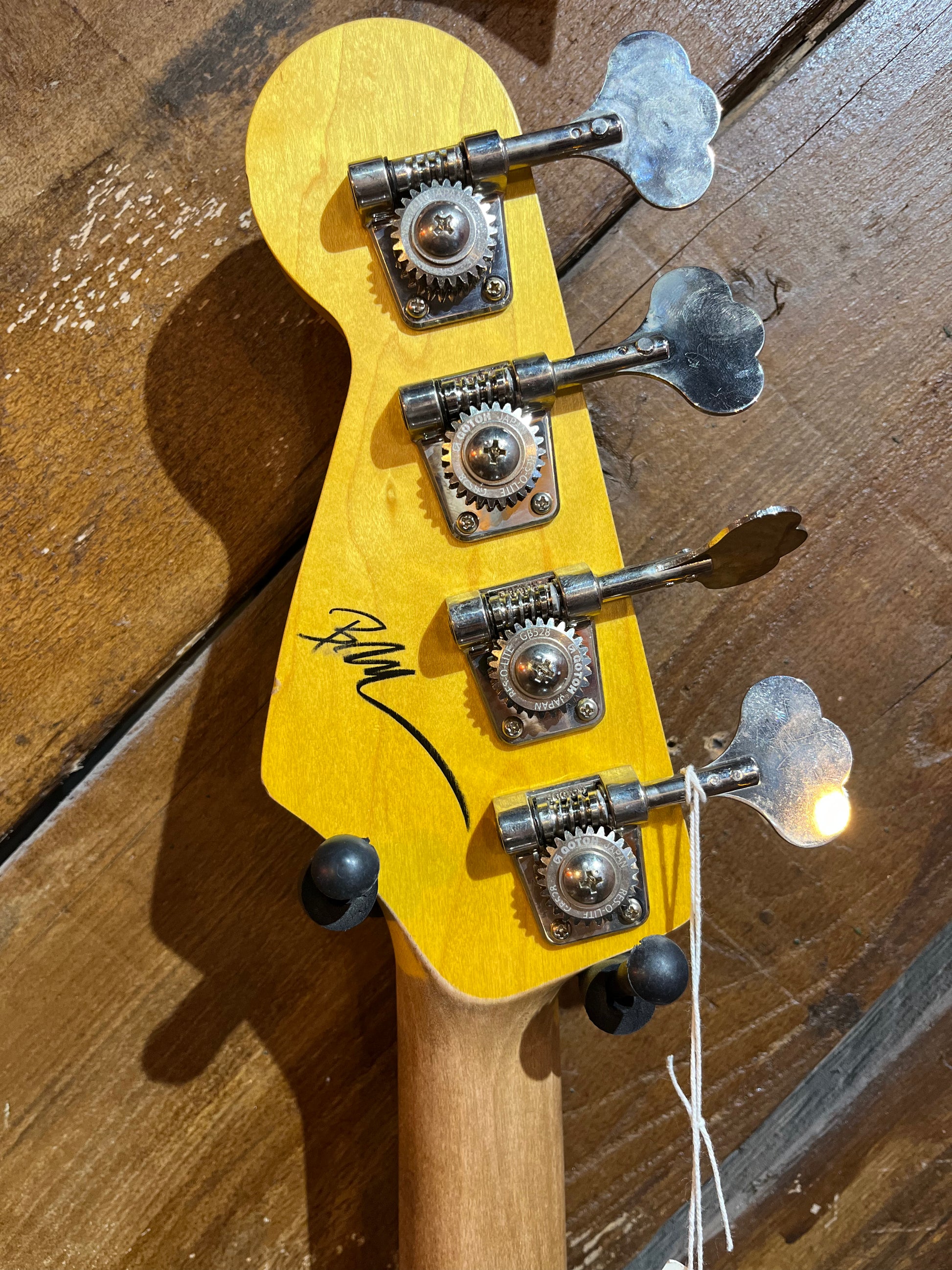 Nash Guitars PB63 Electric Bass, Natural Ash