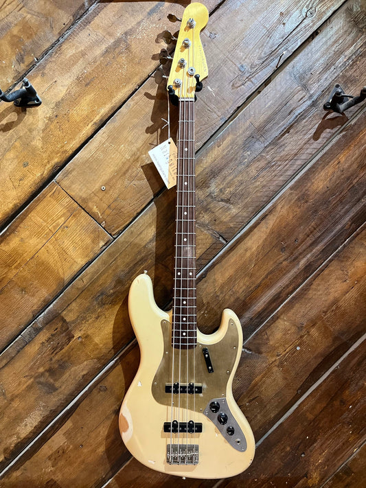 Nash Guitars JB63 Electric Bass, Desert Sand