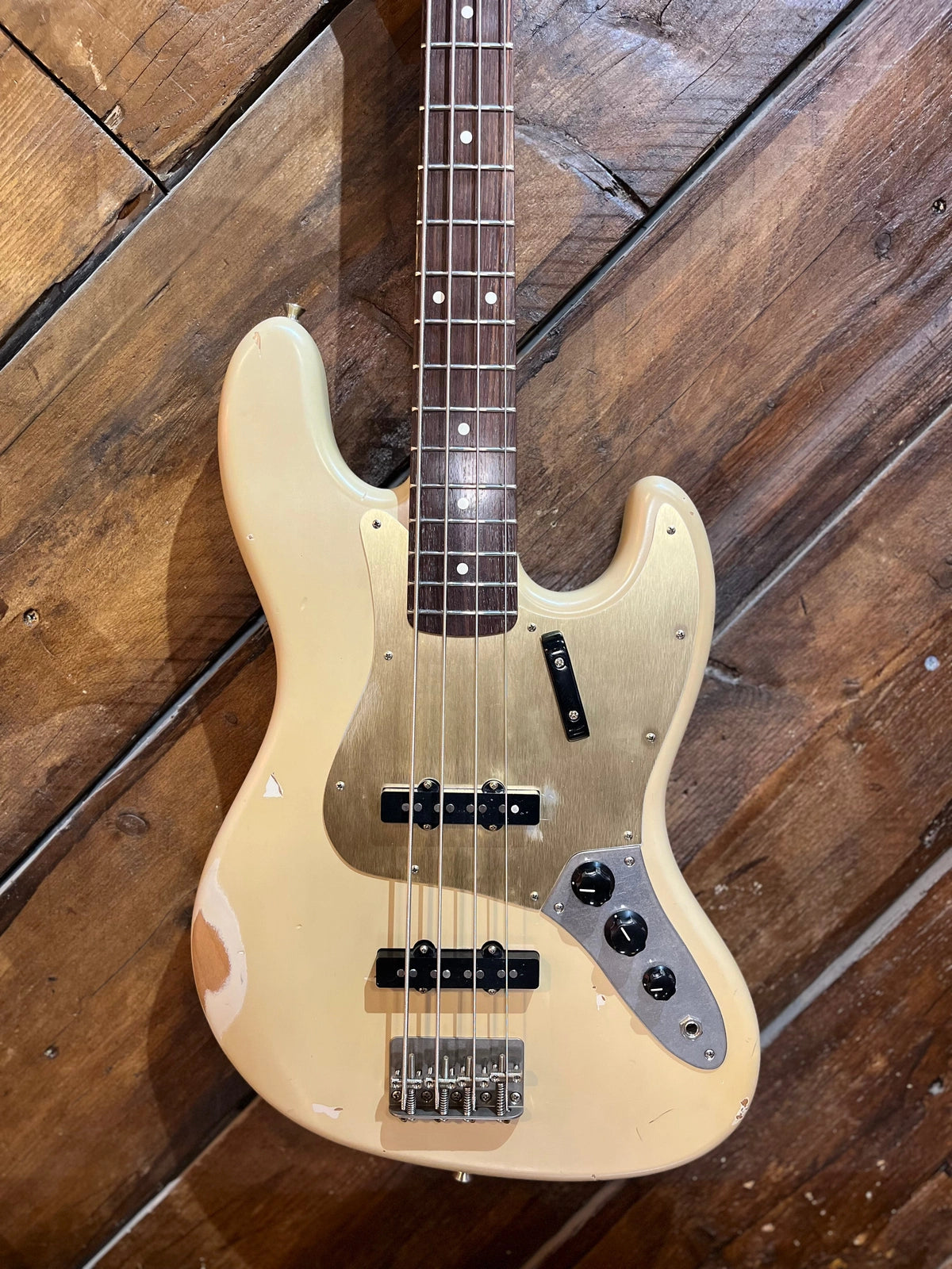 Nash Guitars JB63 Electric Bass, Desert Sand