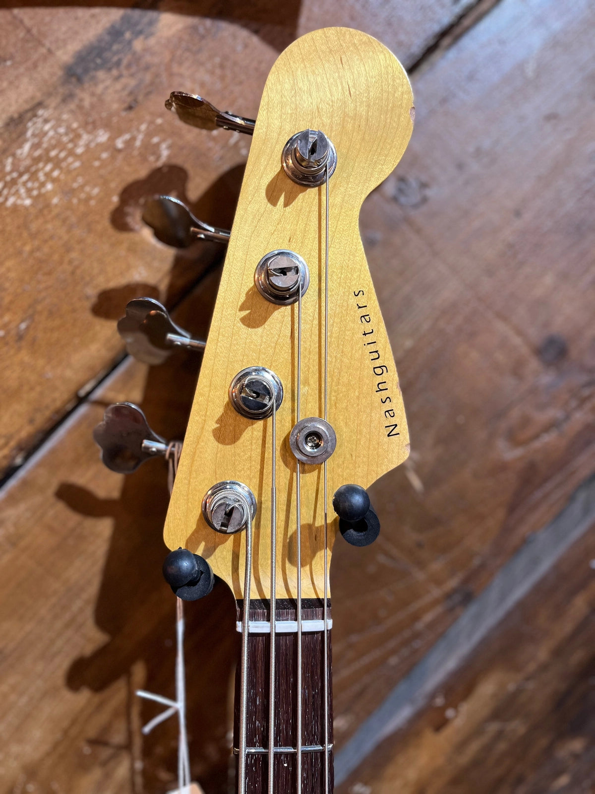 Nash Guitars JB63 Electric Bass, Desert Sand