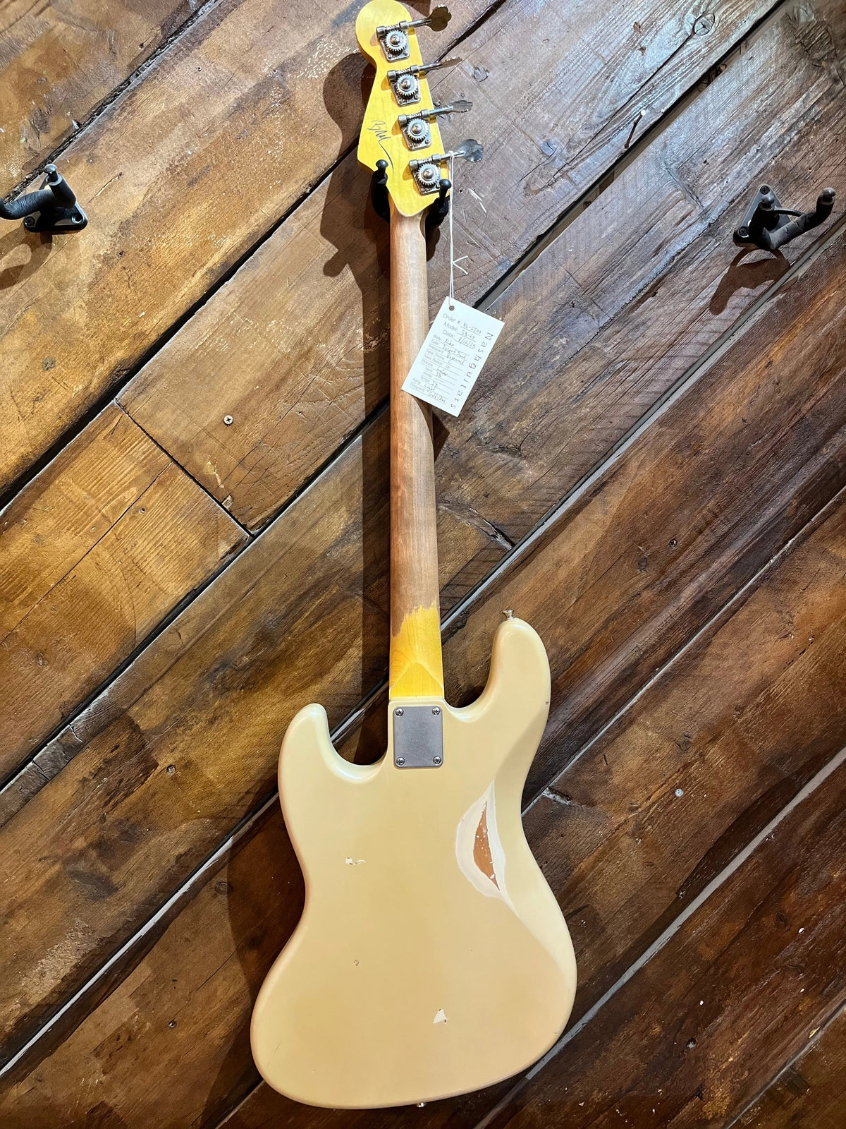 Nash Guitars JB63 Electric Bass, Desert Sand