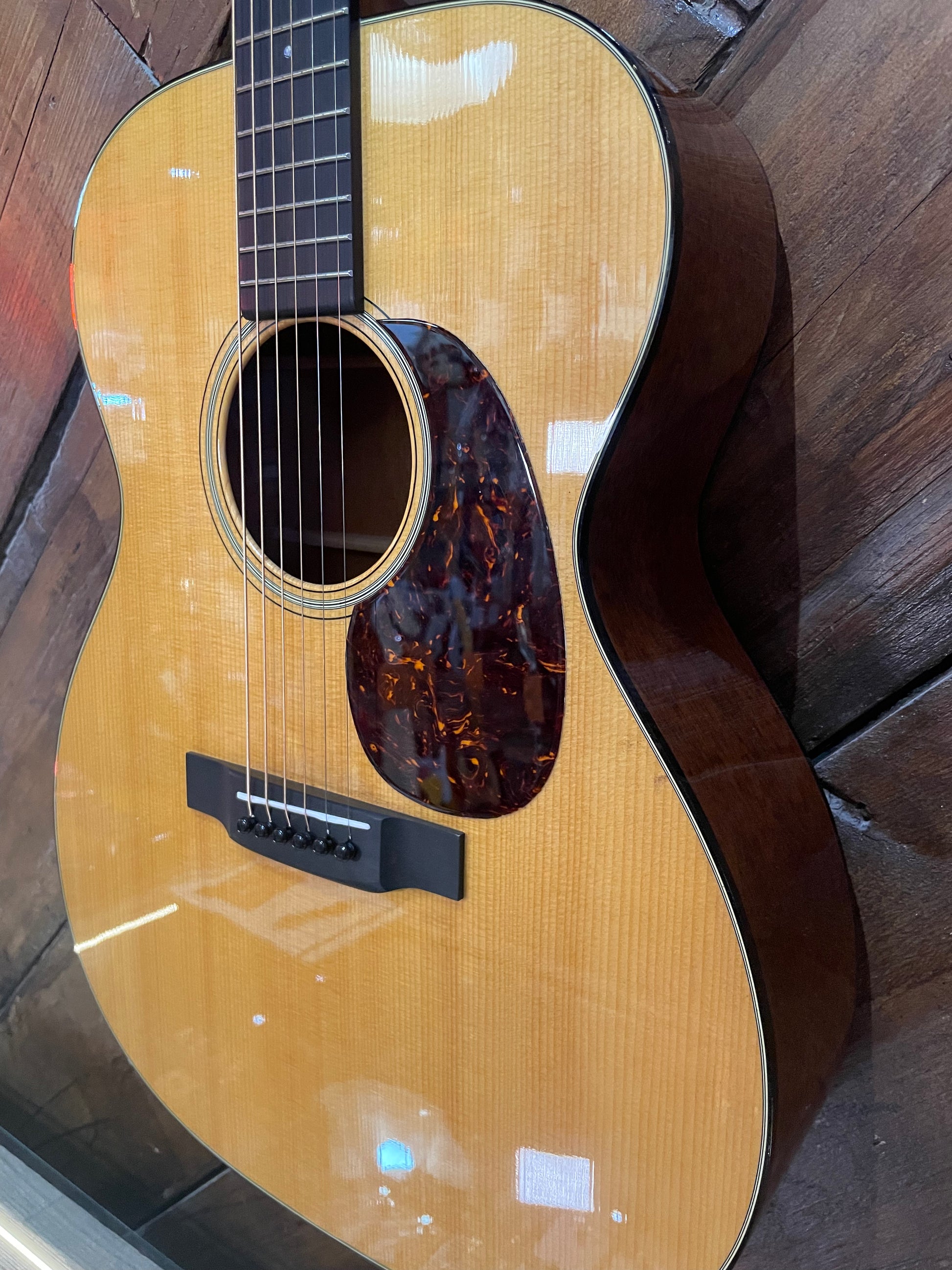 S/H 2018 Martin 000-18 Orchestra Model Acoustic Guitar, Natural