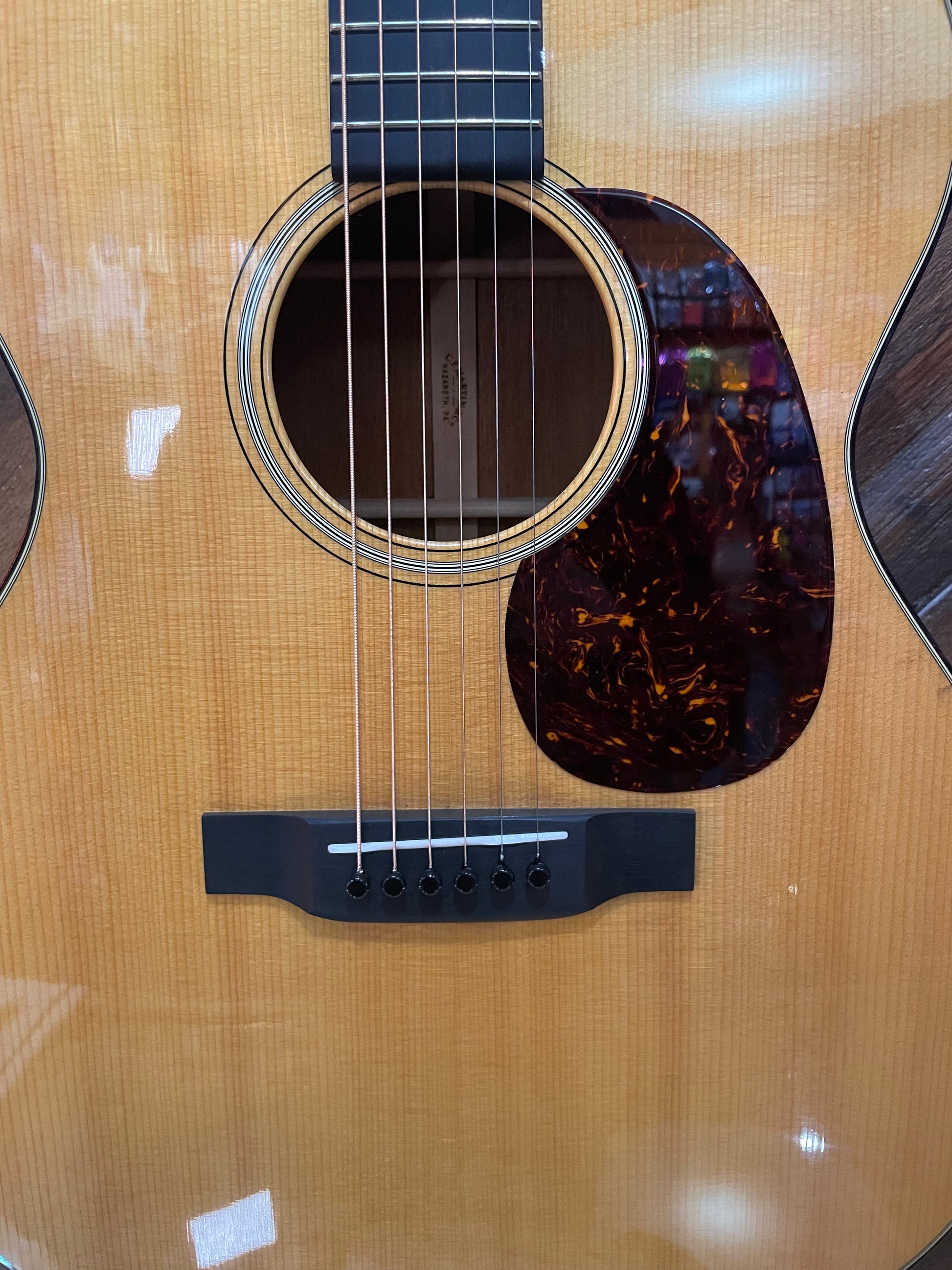 S/H 2018 Martin 000-18 Orchestra Model Acoustic Guitar, Natural