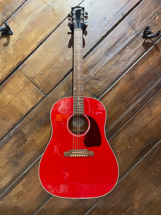 S/H 2024 Gibson J-45 Dreadnought Acoustic Guitar, Cherry