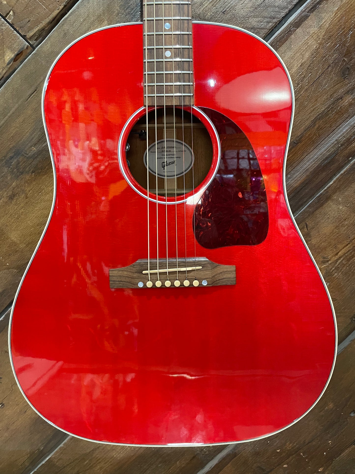 S/H 2024 Gibson J-45 Dreadnought Acoustic Guitar, Cherry