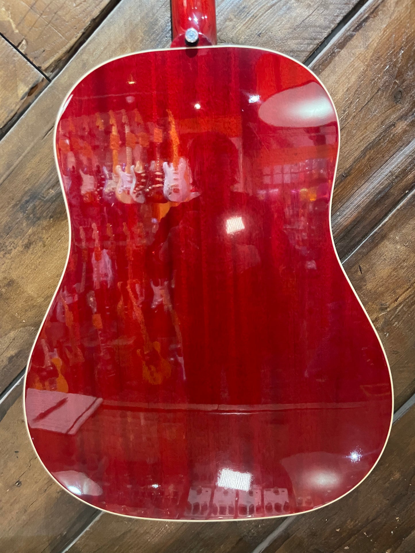 S/H 2024 Gibson J-45 Dreadnought Acoustic Guitar, Cherry