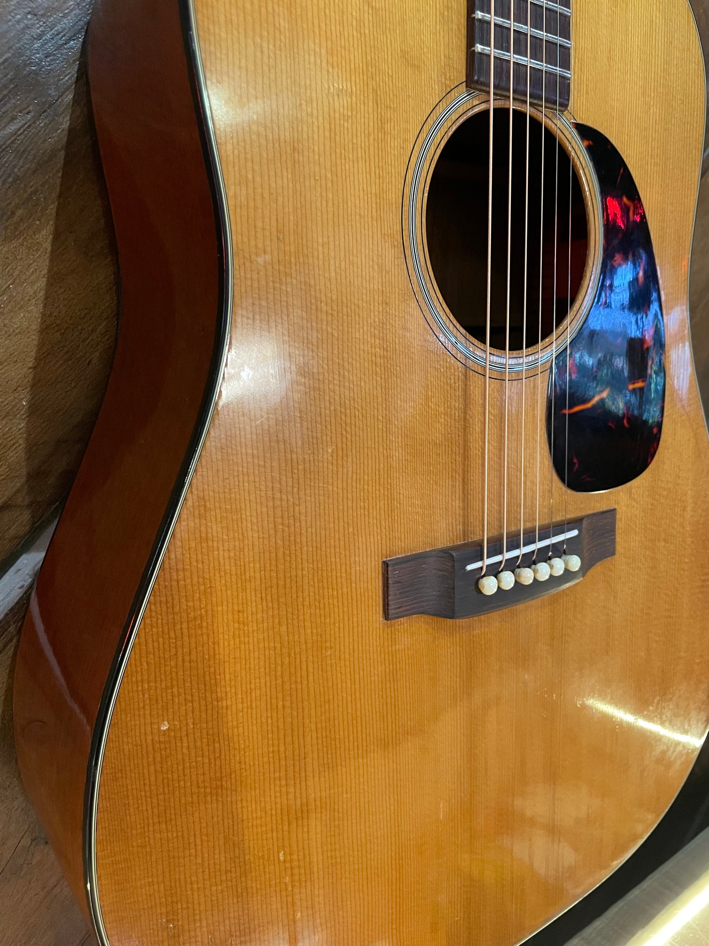 S/H 1966 Martin D-18 Dreadnought Acoustic Guitar, Natural