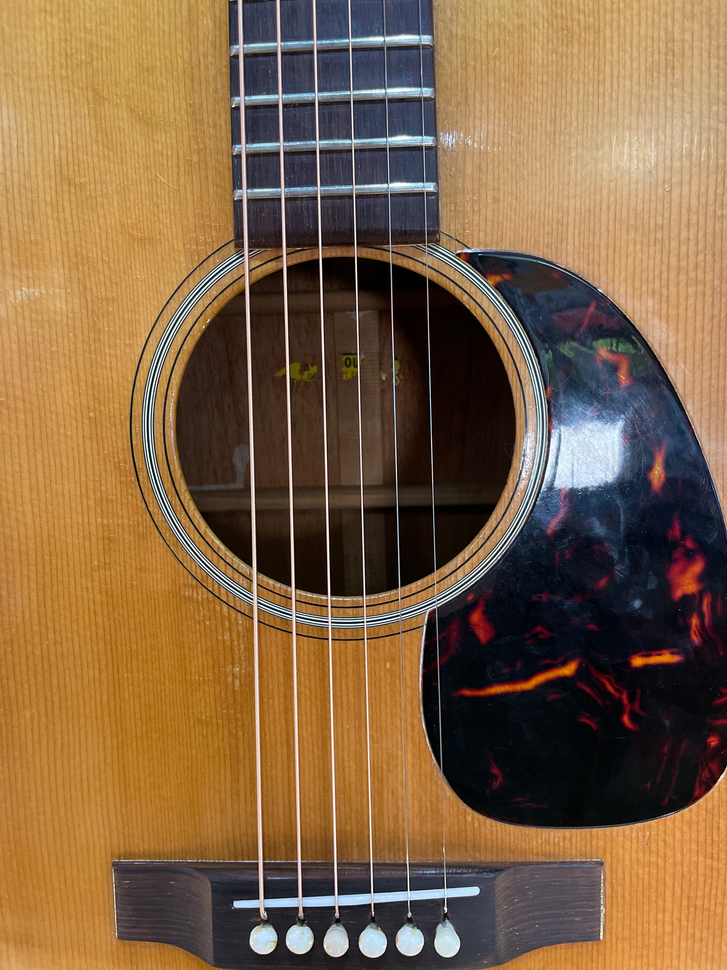 S/H 1966 Martin D-18 Dreadnought Acoustic Guitar, Natural
