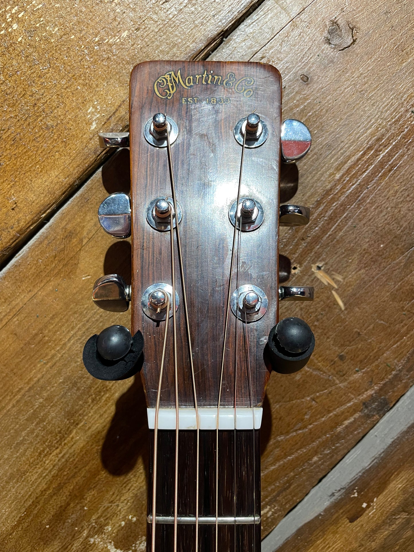 S/H 1966 Martin D-18 Dreadnought Acoustic Guitar, Natural