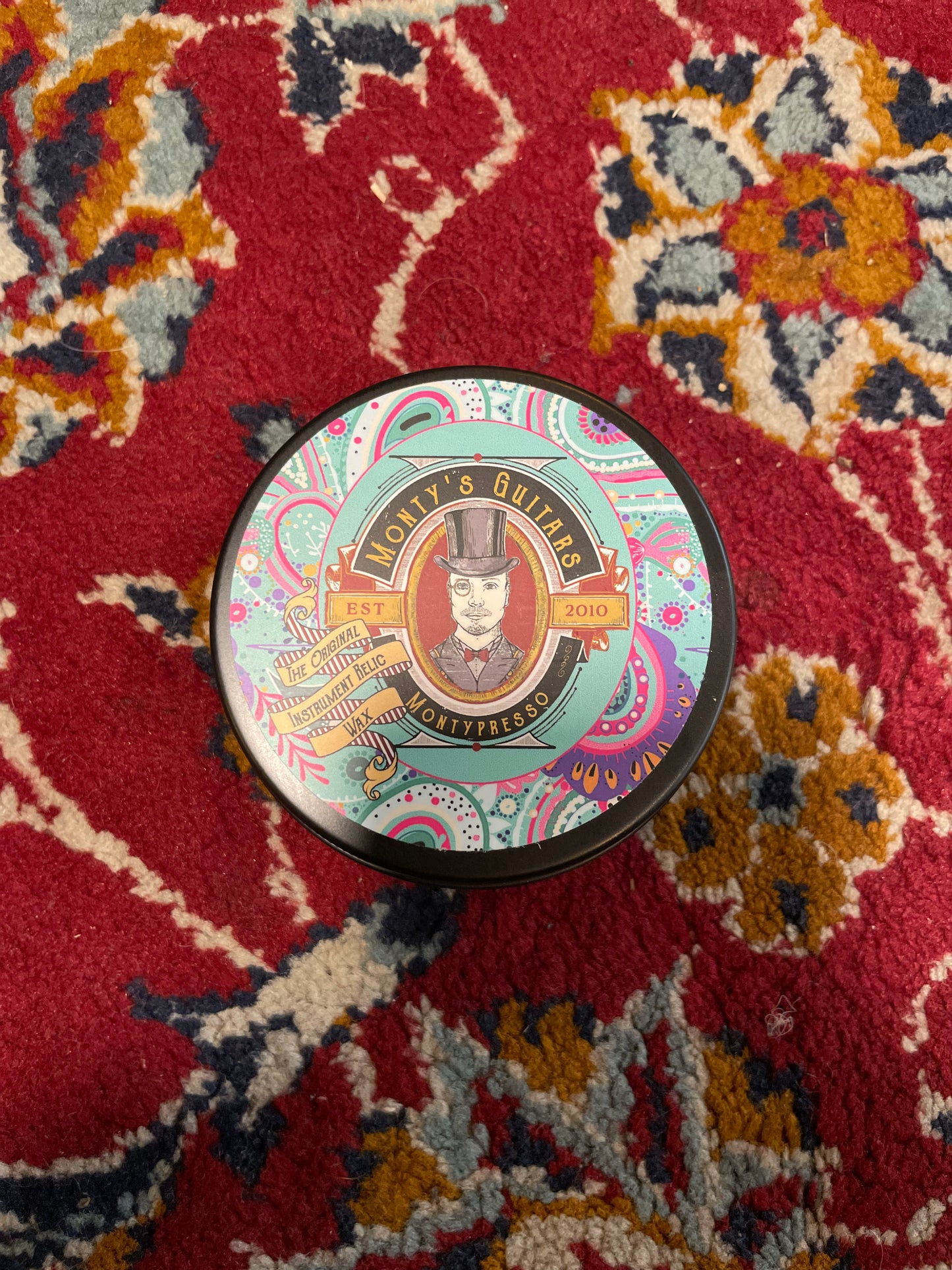 Monty's Montypresso, The Original Guitar Relic Wax