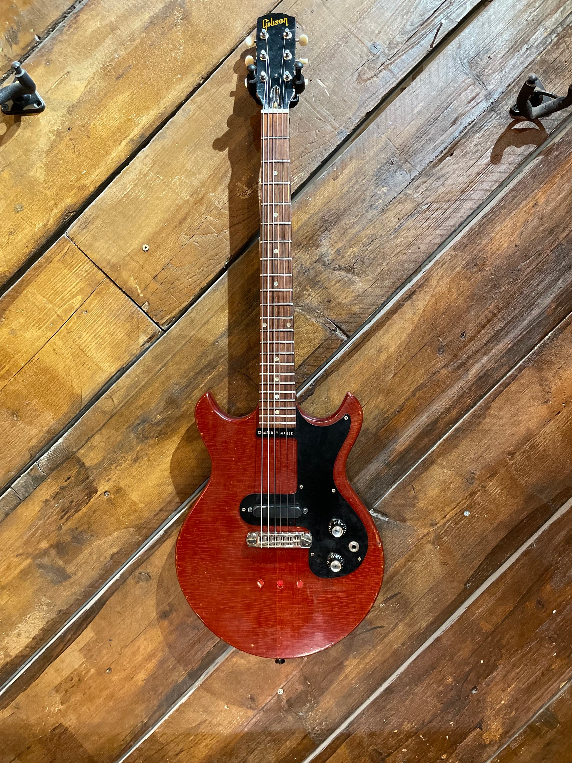 S/H 1965 Gibson Melody Maker, Cherry