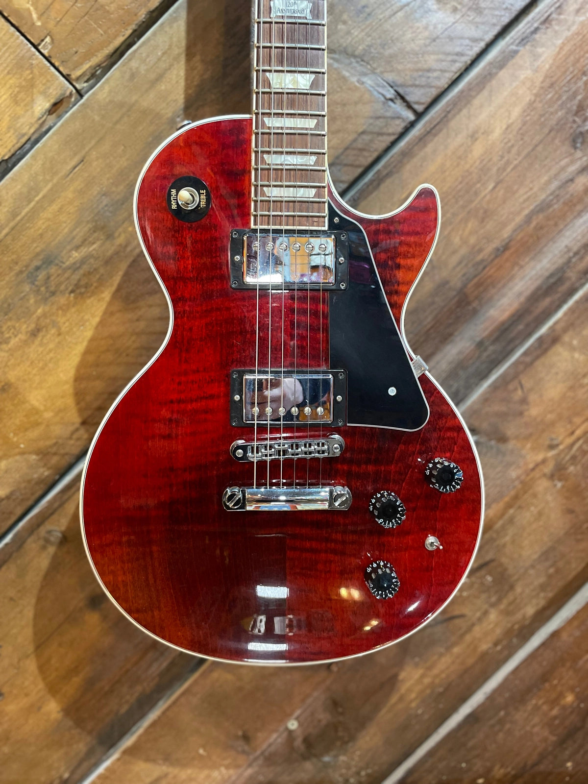 S/H 2014 Gibson USA 120th Anniversary Les Paul Standard, Cherry Red