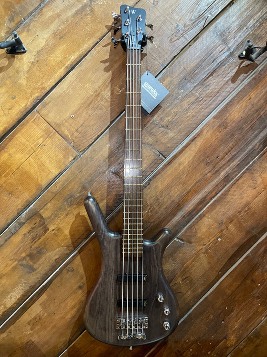 Warwick GPS Corvette Ash V, Nirvana Black Satin NEW