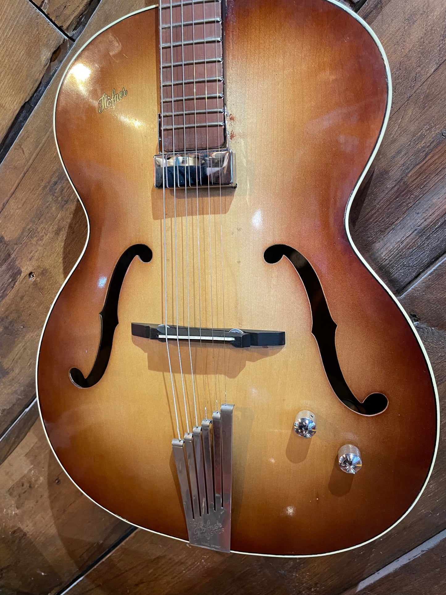 S/H 1958 Hofner Senator Archtop