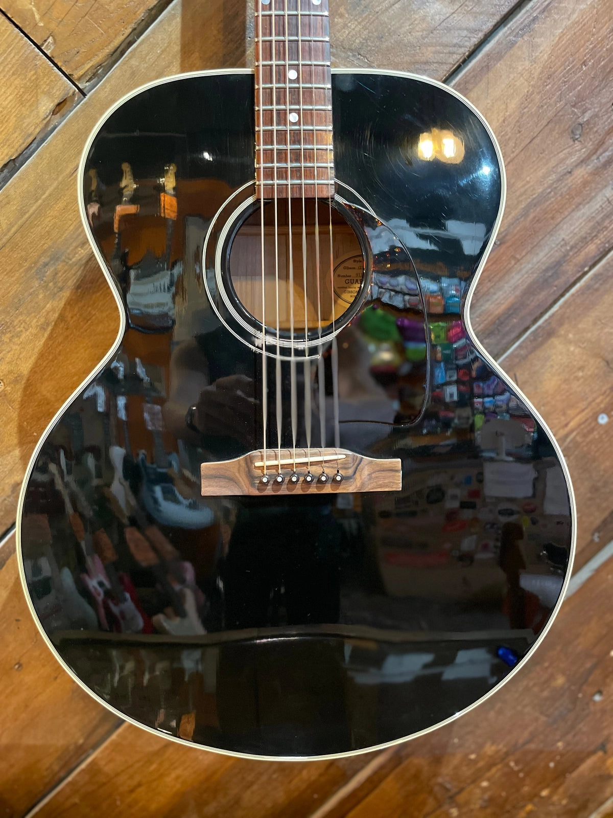 S/H 1992 Gibson J-100, Ebony
