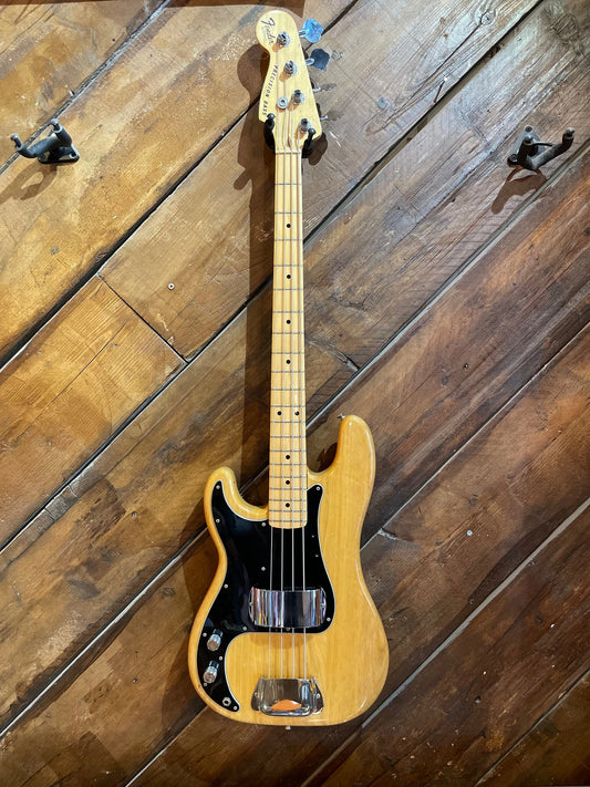 S/H 1978 Fender Precision Bass Left Handed, Natural