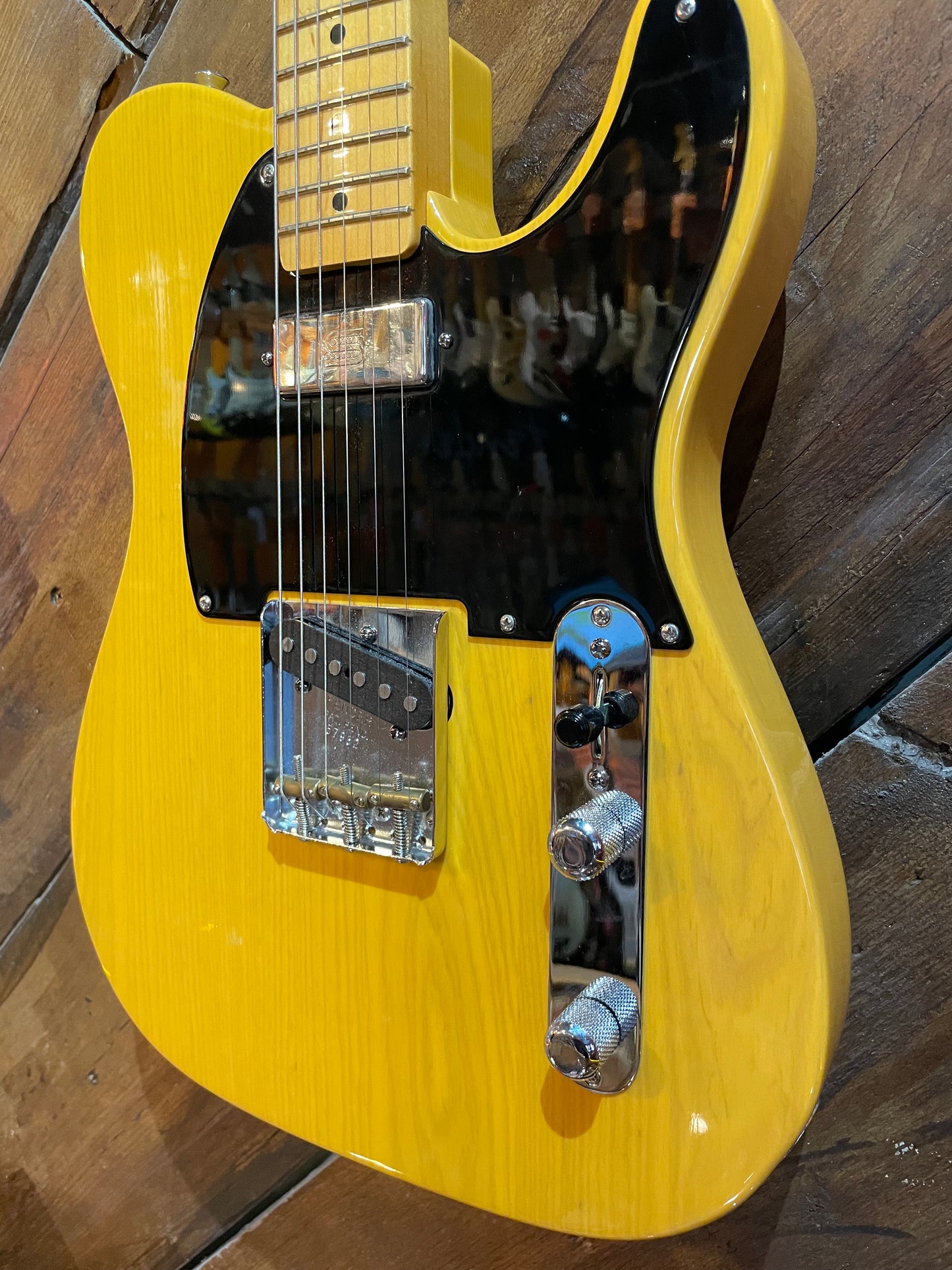 S/H 2008 Fender USA 'Hot Rod' Telecaster, Butterscotch Blonde