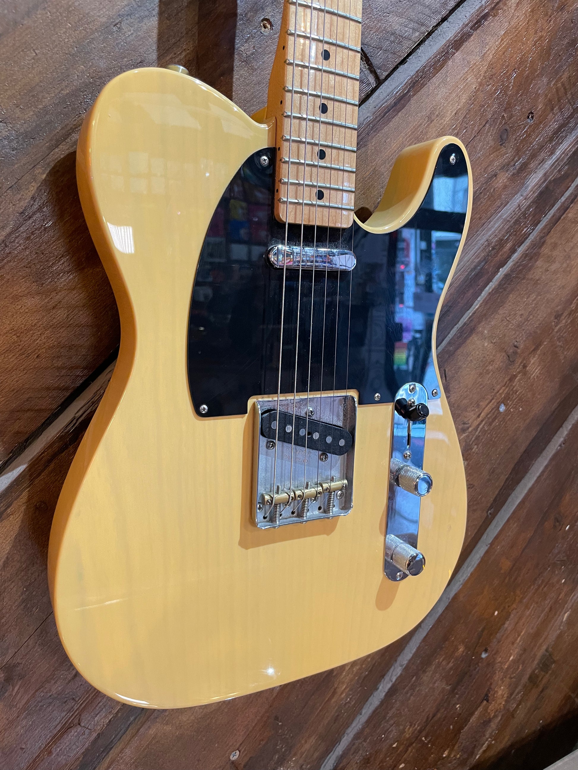 S/H 2015 Fender MIM 'Baja' Telecaster, Butterscotch Blonde