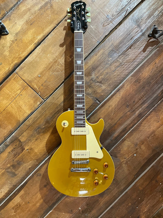 S/H 1998 Epiphone Les Paul '56 Reissue, Goldtop