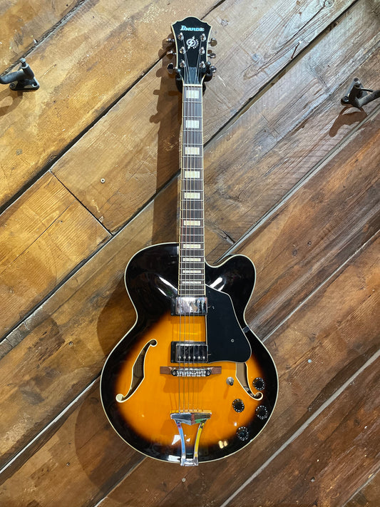 S/H Ibanez AF75, Brown Sunburst