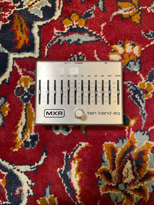 S/H MXR M108S 10 Band EQ, Silver