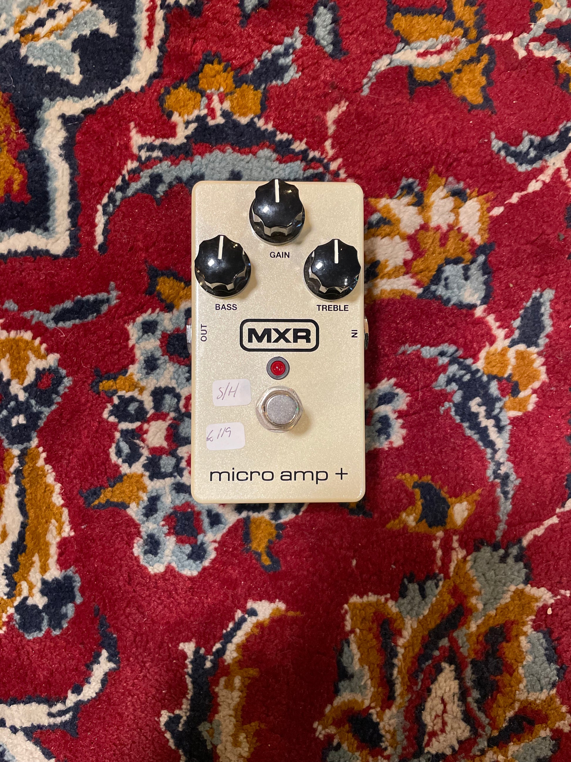 S/H MXR M233 Micro Amp+, Overdrive