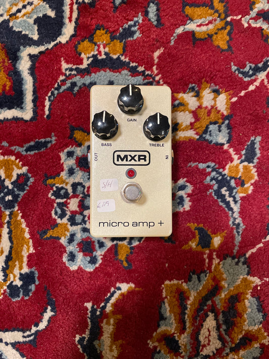 S/H MXR M233 Micro Amp+, Overdrive