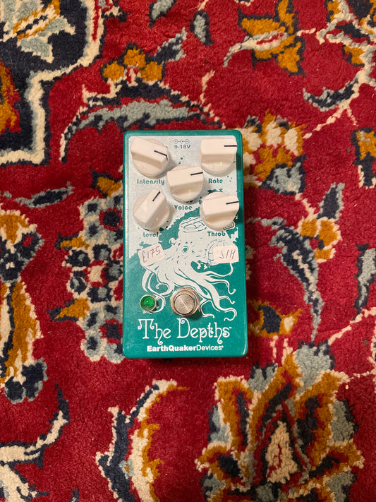 S/H Earthquaker Devices The Depths, Analog Optical Vibe Machine