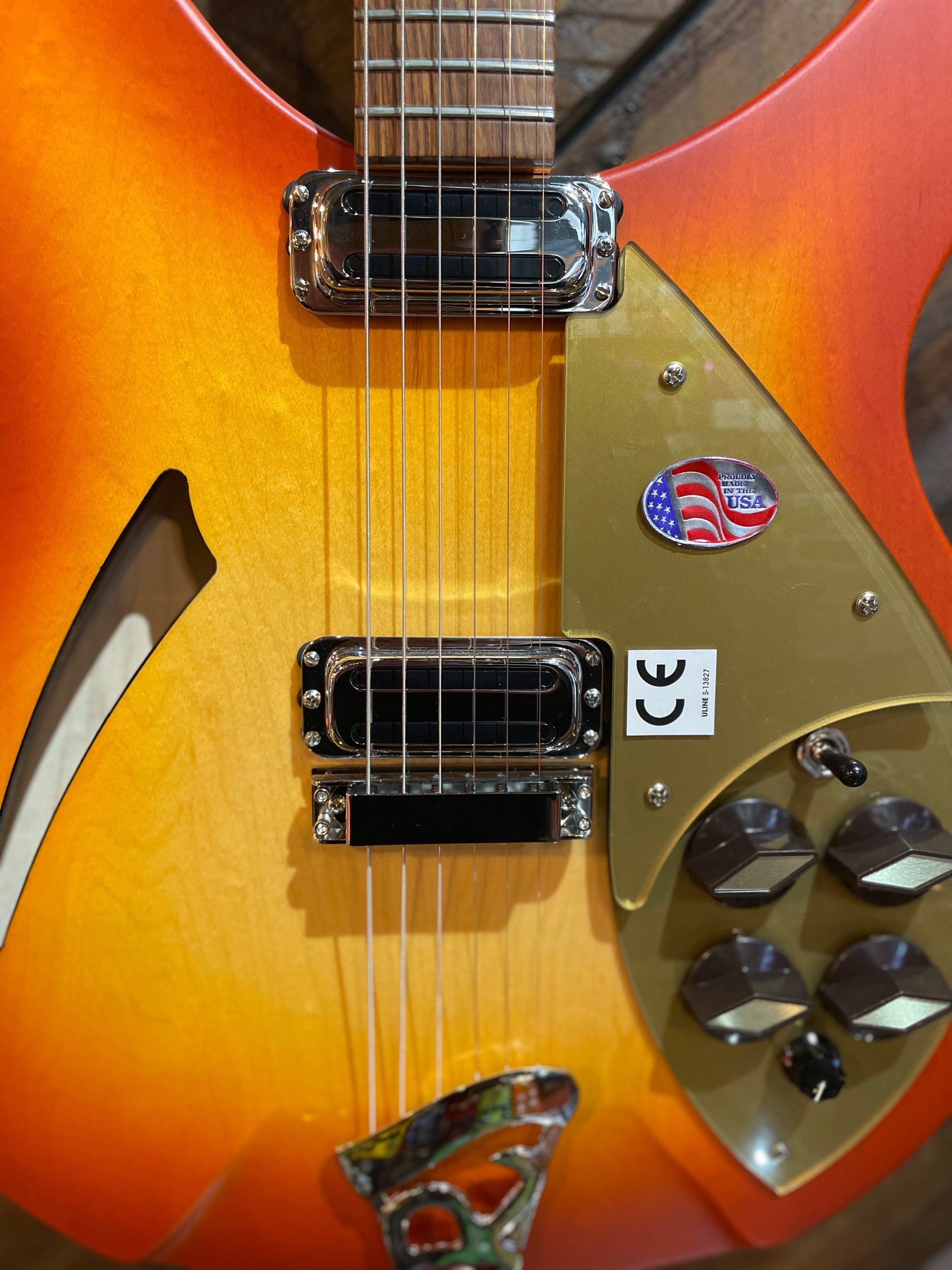 Rickenbacker 330, Satin Autumnglo NEW