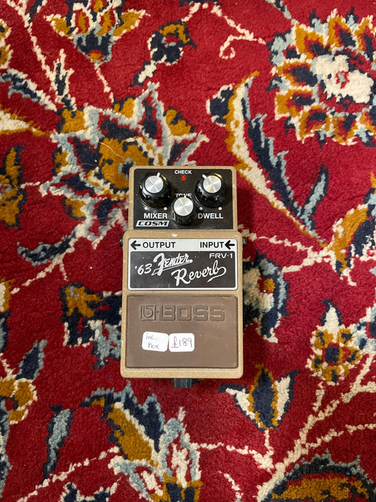S/H Boss FRV-1 '65 Fender Reverb