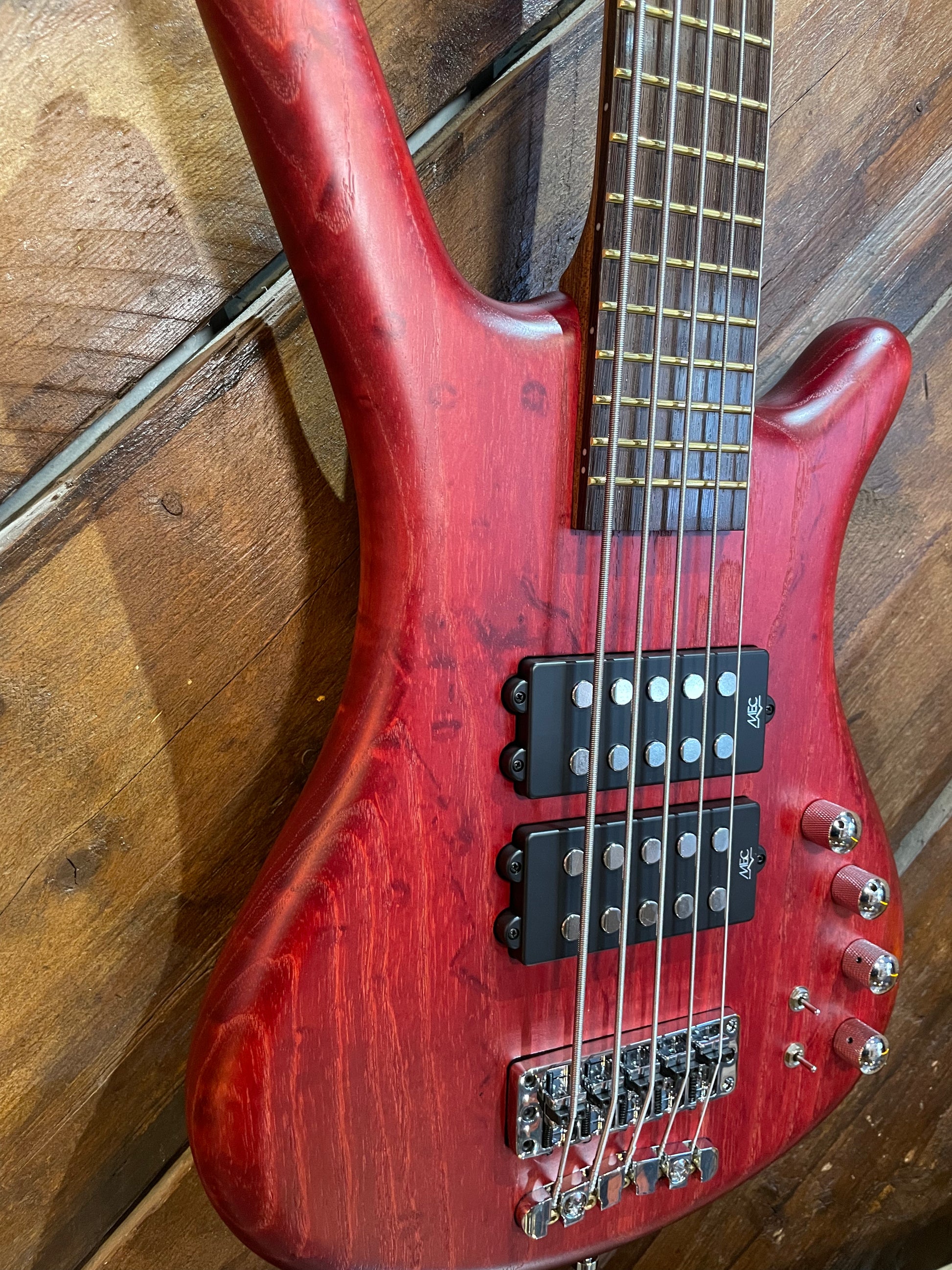 Warwick Corvette SS, Burgundy Red Satin NEW