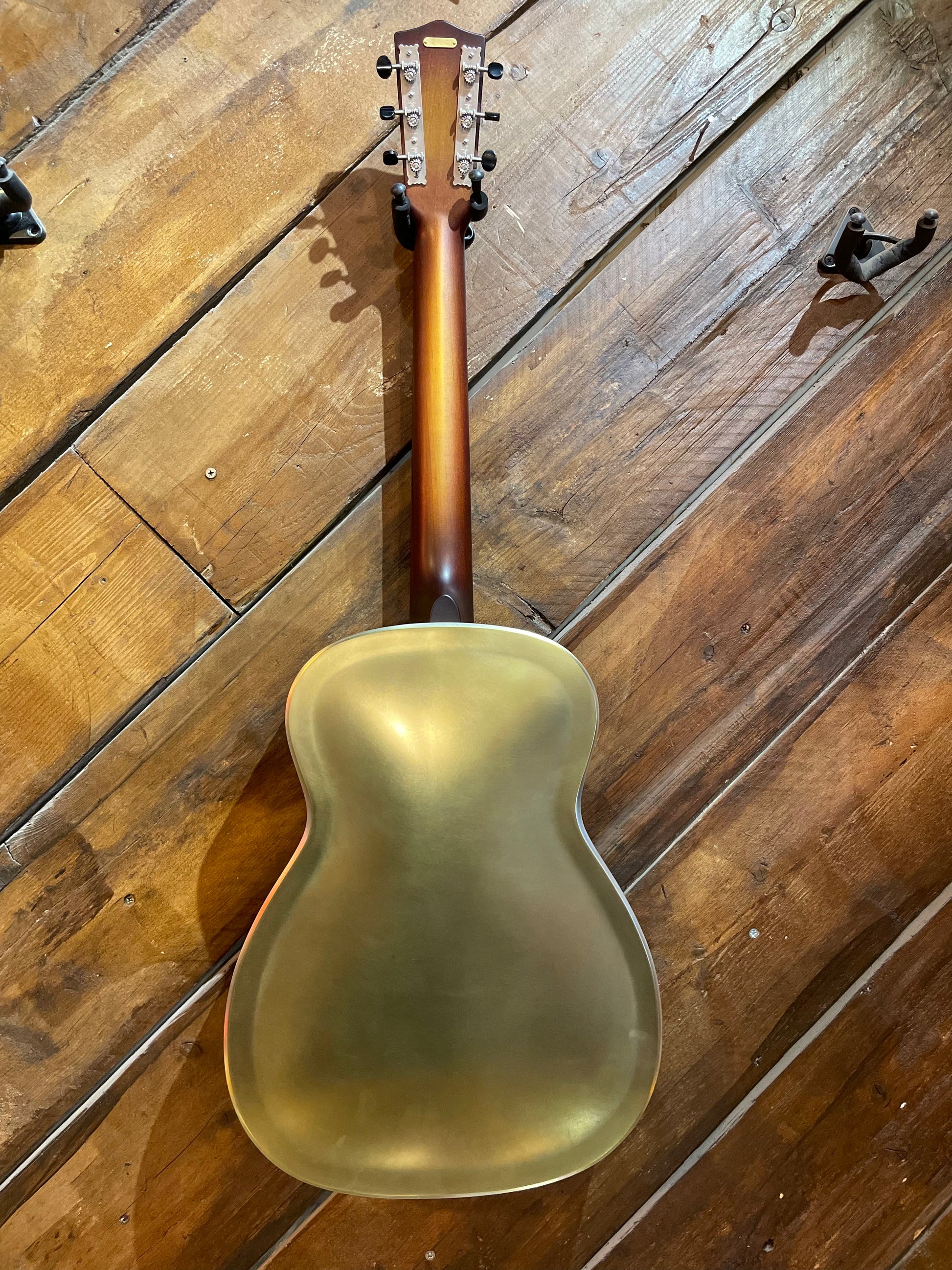 National RAW Series 14 Fret Resonator, Brass