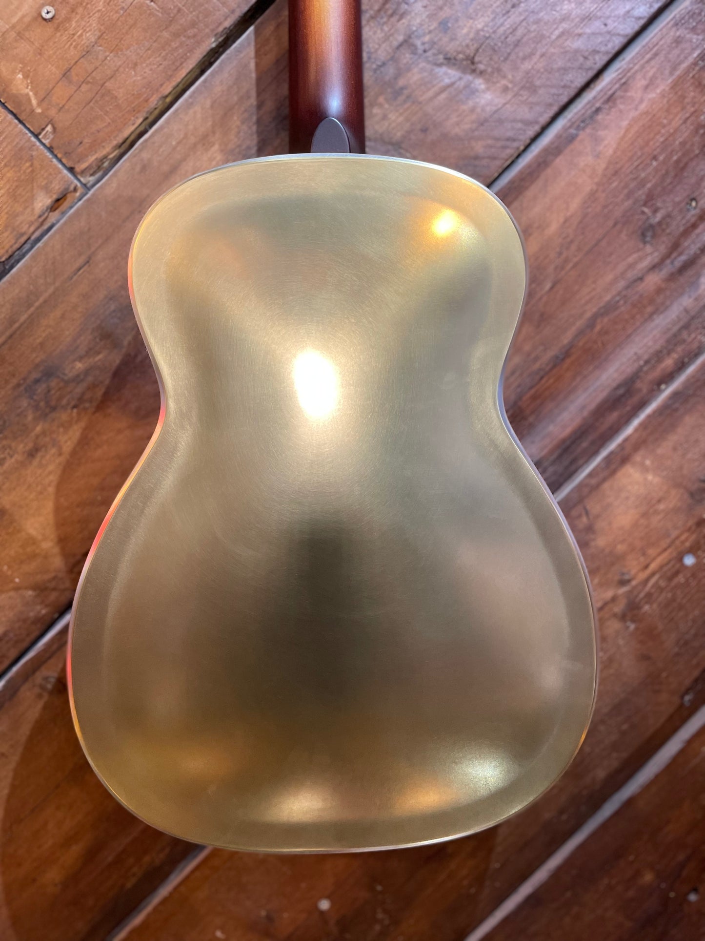 National RAW Series 14 Fret Resonator, Brass